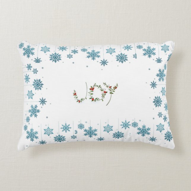 **JOY JOY JOY** FÜR CHRISTMAS DEKOKISSEN (Vorderseite)
