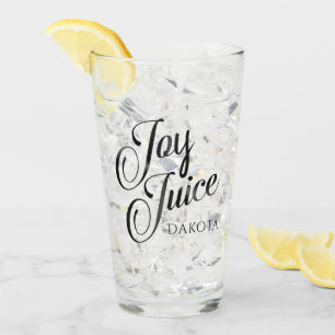 Joy Juice Script Adult Alkohol Spaß mit Name Glas