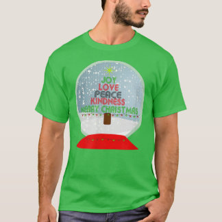 Joy, Liebe Peace Kindness tree, Weihnachtsbaum, Sn T-Shirt