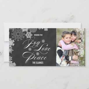 JOY LOVE PEACE CARTE PHOTO DE VACANCES   CLASSEUR