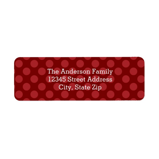 Joy Mod Dots - Rückgabeadresse (Vorne)