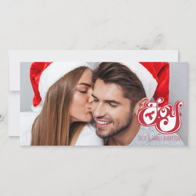 Joy Noël Carte photo (Devant)