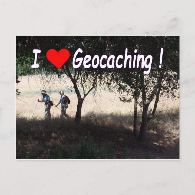 Joy of Geocaching Postcard: Wikers Postkarte (Vorderseite)