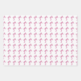 Joy on paper geschenkpapier set