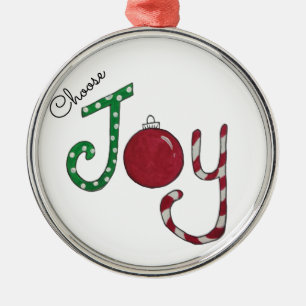Joy-Ornament auswählen Ornament Aus Metall