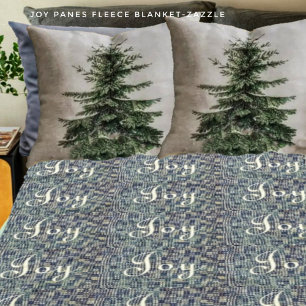 Joy Panes Fleecedecke