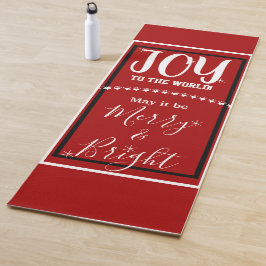 Joy Peace Red Yogamatte