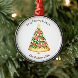 Joy Pizza Liebe Pizza Slice Keramik Ornament Aus Metall