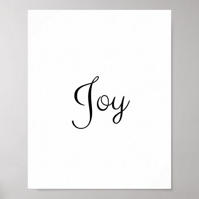 Joy Poster (Vorne)