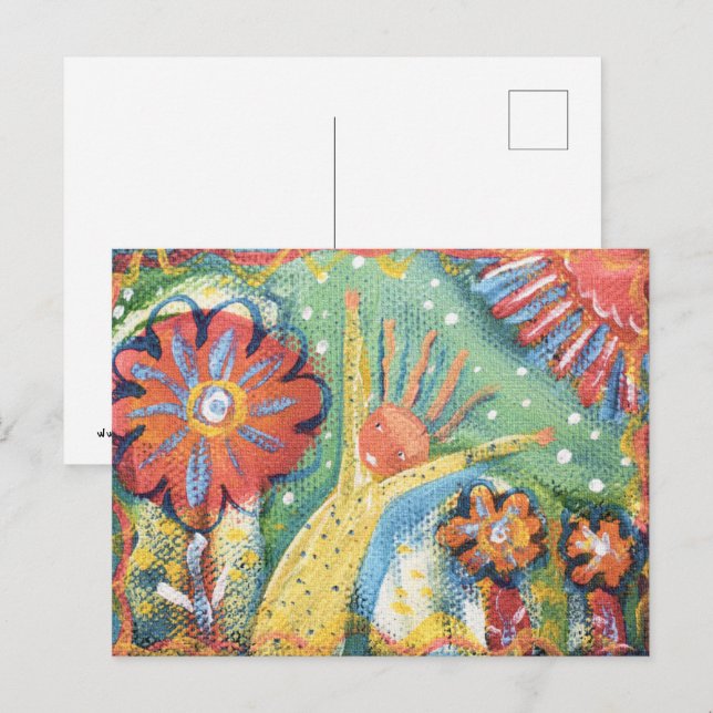 Joy Postkarte (Vorne/Hinten)
