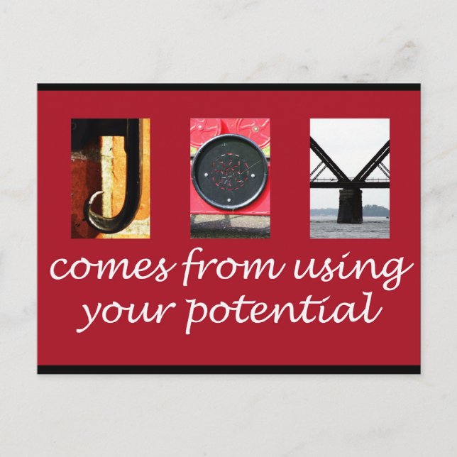 Joy Postkarte (Vorderseite)