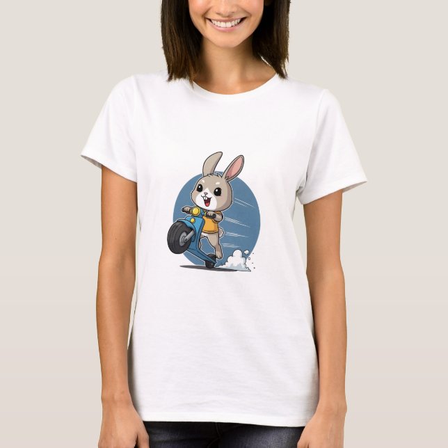 Joy Ride Bunny T-Shirt (Vorderseite)