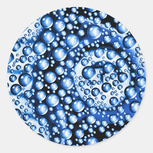 Joy_ Runder Aufkleber (Vorderseite)