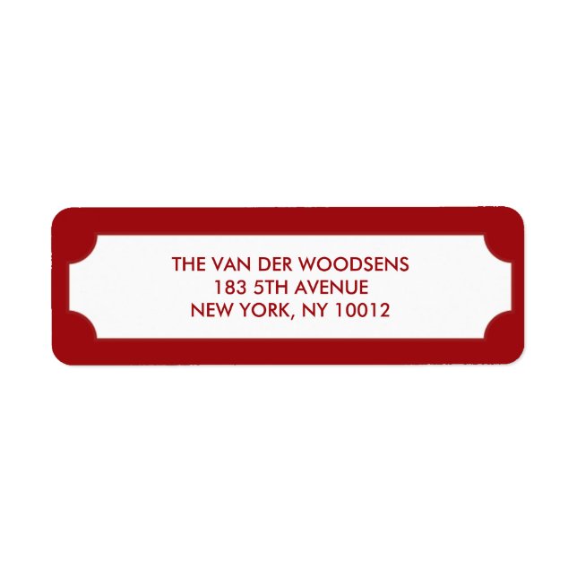 Joy Script Red Solid (Vorne)