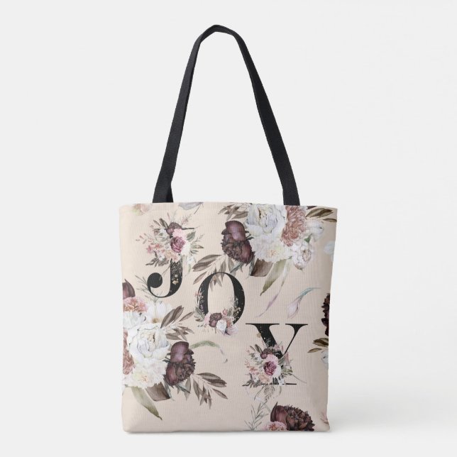 JOY/ Seien Sie freundlich Floral Spring Tasche (Rückseite)