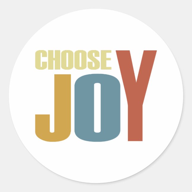 Joy Sticker wählen (Vorderseite)