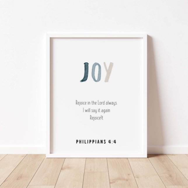 Joy the fruit of the spirit poster (Von Creator hochgeladen)