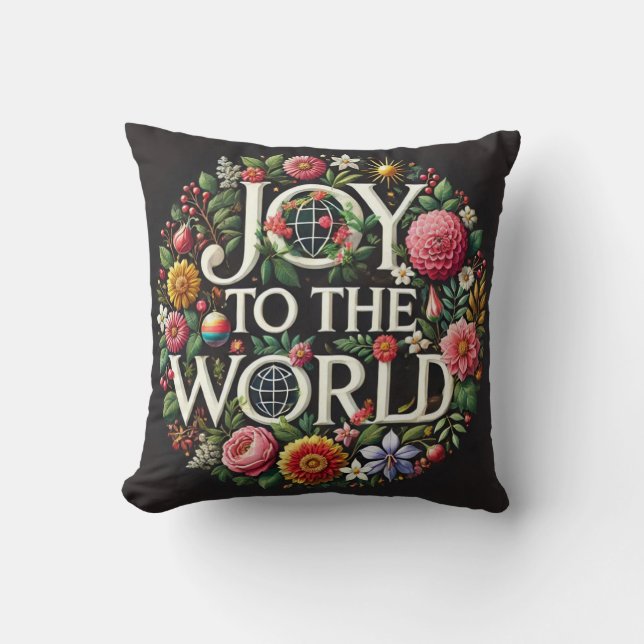 JOY the World Coussin (Recto)