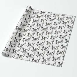 Joy to the Eichirrels Holiday Geschenkpapier