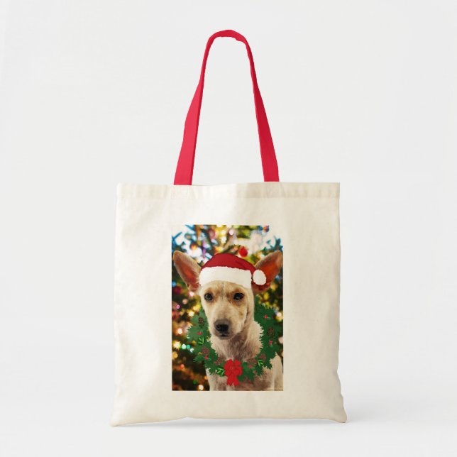 Joy to the Puppy Tragetasche (Vorne)