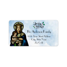 Joy to the World Address Label
