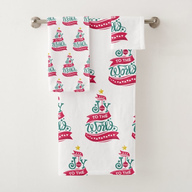 Joy to the World Christmas Citation Typographie (En situation)