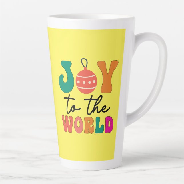 Joy to The World - Christmas Design-50835 Milchtasse (Rechts)