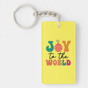 Joy to The World - Christmas Design-50835 Schlüsselanhänger