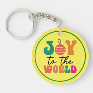 Joy to The World - Christmas Design-50835 Schlüsselanhänger