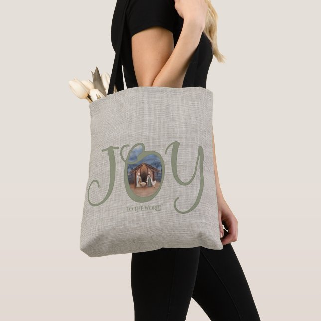 JOY to the World Nativity Tasche (Von Nahem)
