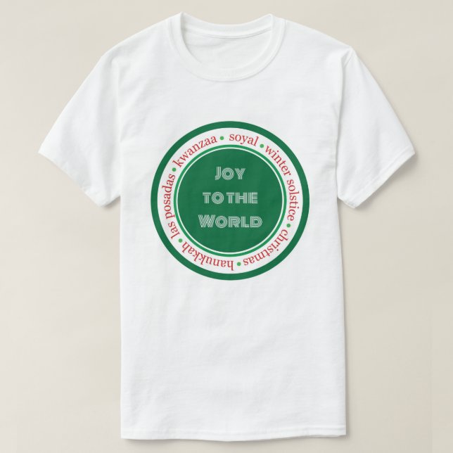 Joy to the World T Shirt (Design vorne)