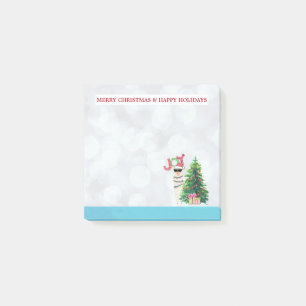 Joy Typografie Christmas Llama Post-it Klebezettel