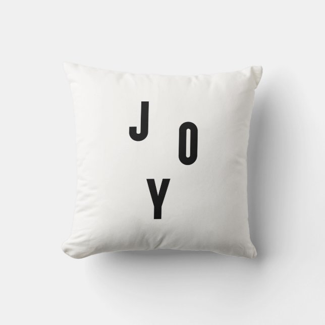 Joy typography kissen (Vorderseite)