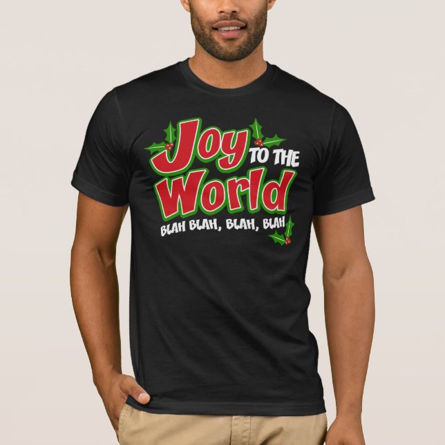 Joy World Blah Blah Dark Bella T-shirt en toile (Devant)