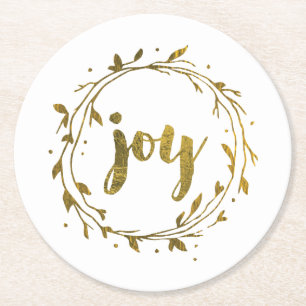 Joy Wreath Christmas Untersetzer