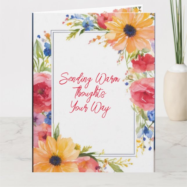 Joyblüten Karte (Vorderseite)