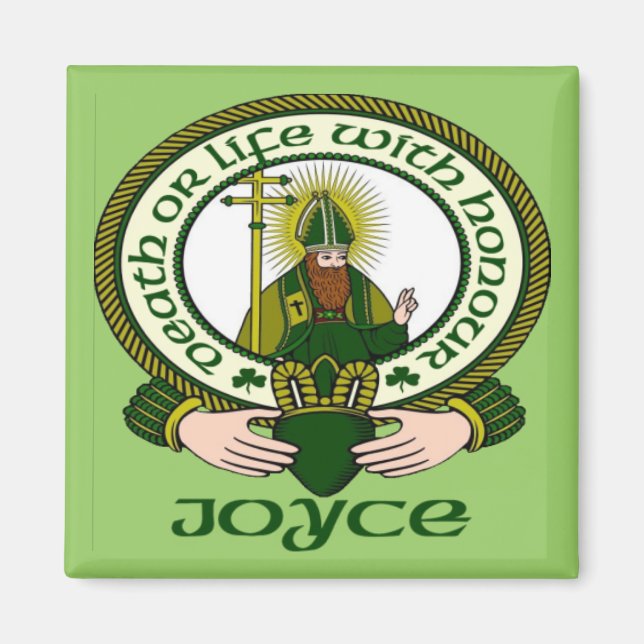 Joyce Clan Motto Magnet (Devant)