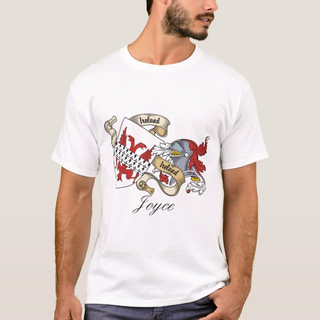 Joyce-Familienwappen T-Shirt (Vorderseite)