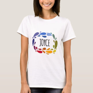 Joyce Name Niedliches farbiges Geschenk Name Joyce T-Shirt