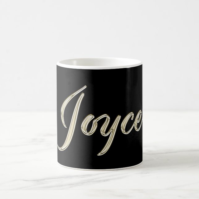 Joyce white gold Handwriting Tasse Kaffeetasse (Mittel)