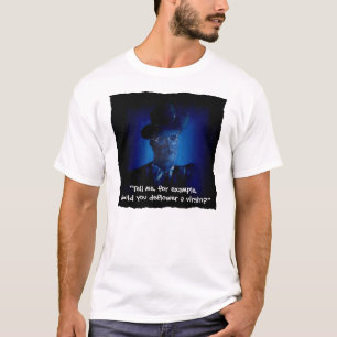 Joyce-Zitat "Deflower eine Jungfrau-" T-Shirt