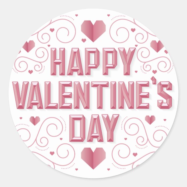 JOYE VALENTINE / Stickers Coeur (Devant)