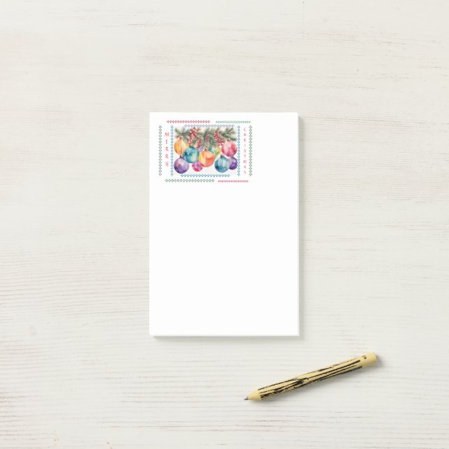 Joyer les notes post-it à la maison (Sur un bureau)