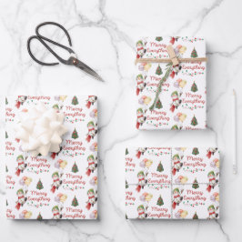 Joyer tout Snowman envelopper feuilles de papier