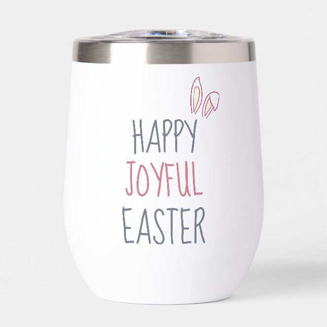 Joyeuse bouteille d'eau de Pâques - cadeau parfait (Avant)