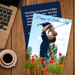 Joyeuse carte d’appartement photo personnalisée de