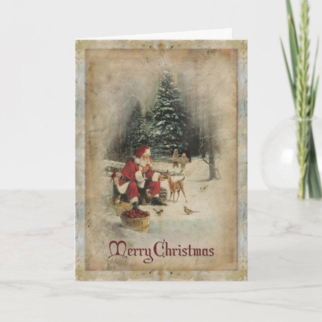 Joyeuse carte de Noël (Devant)