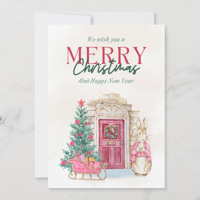 Joyeuse carte de Noël (Devant)