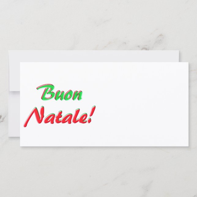 Joyeuse carte de Noël (Devant)