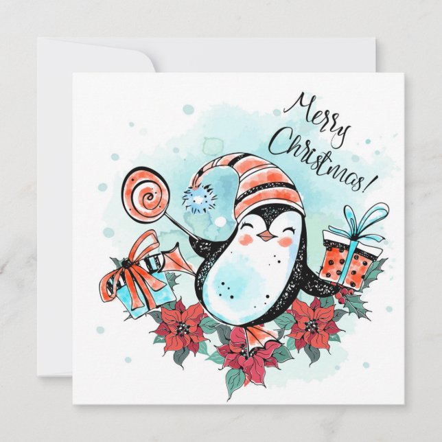 Joyeuse carte de Noël (Devant)